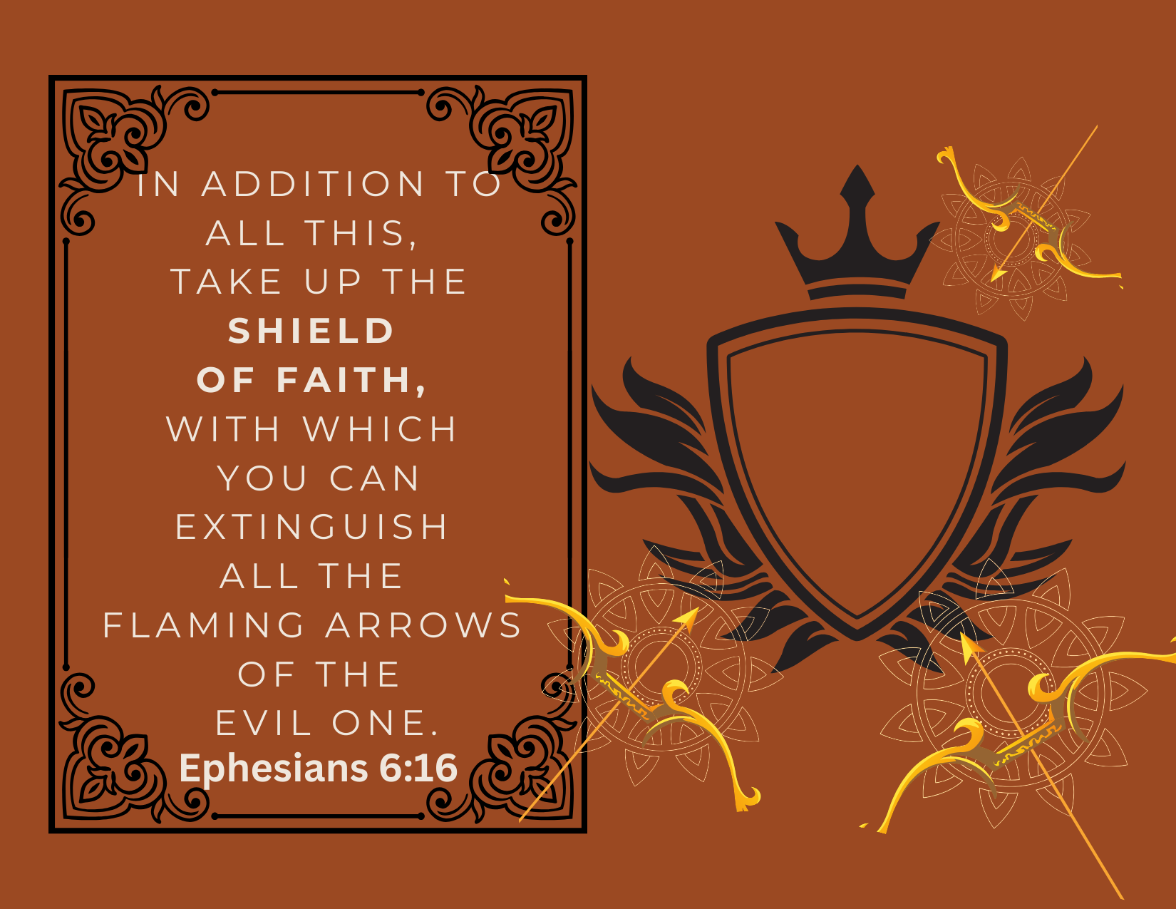 Ephesians 6:16 NIV Verse Kit