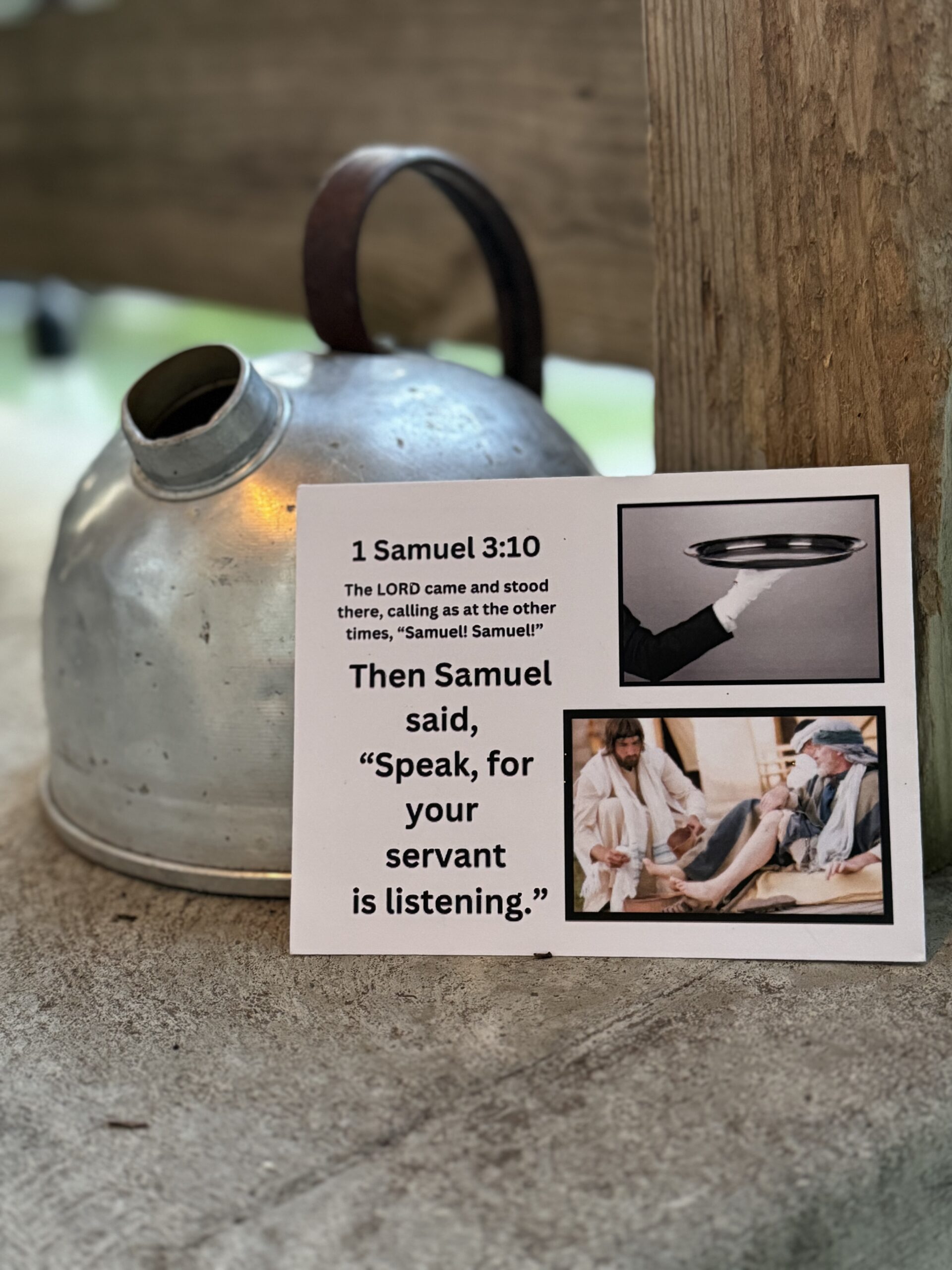 1 Samuel 3:10 Verse Kit