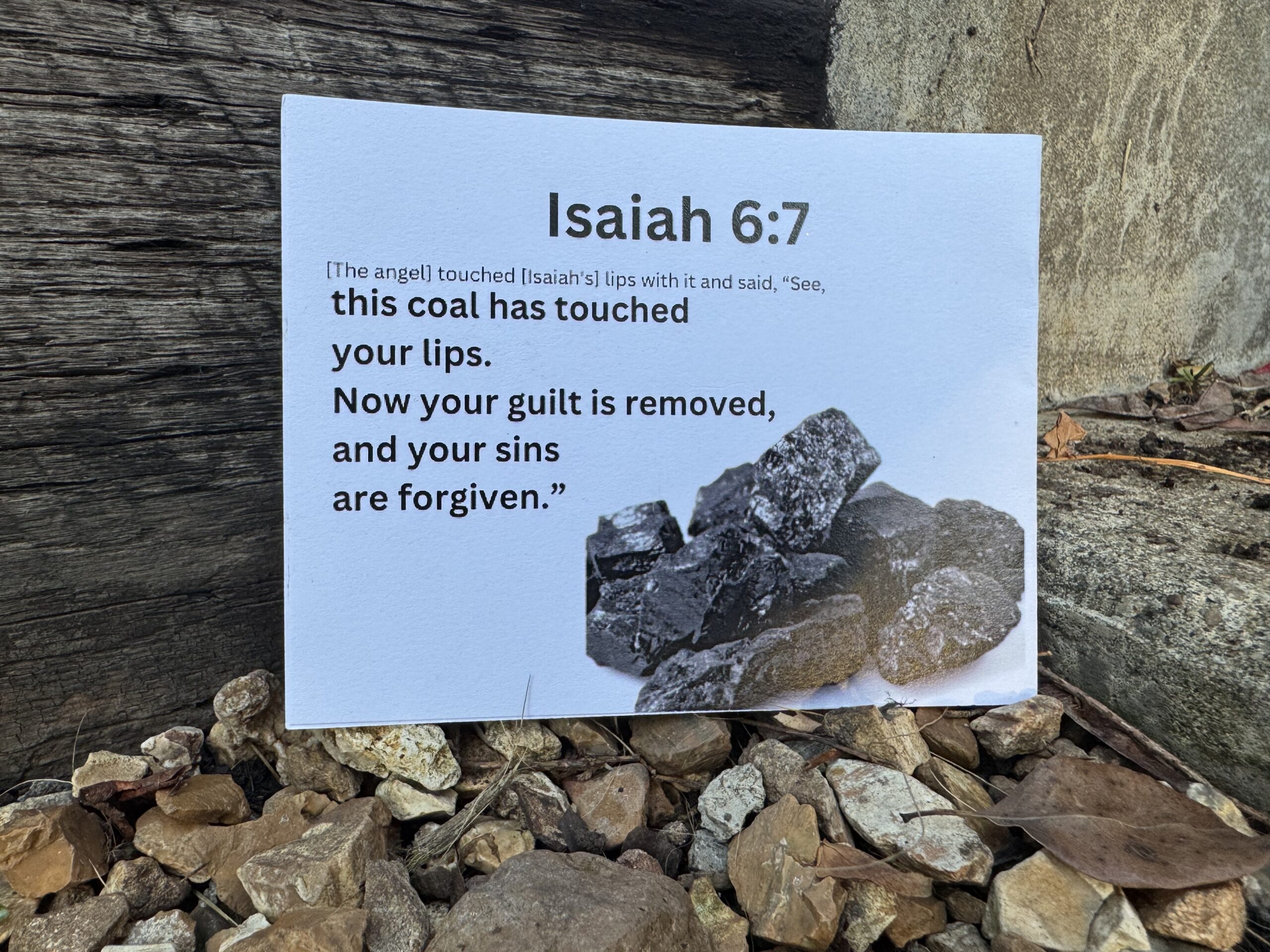 Isaiah 6:7 Verse Kit