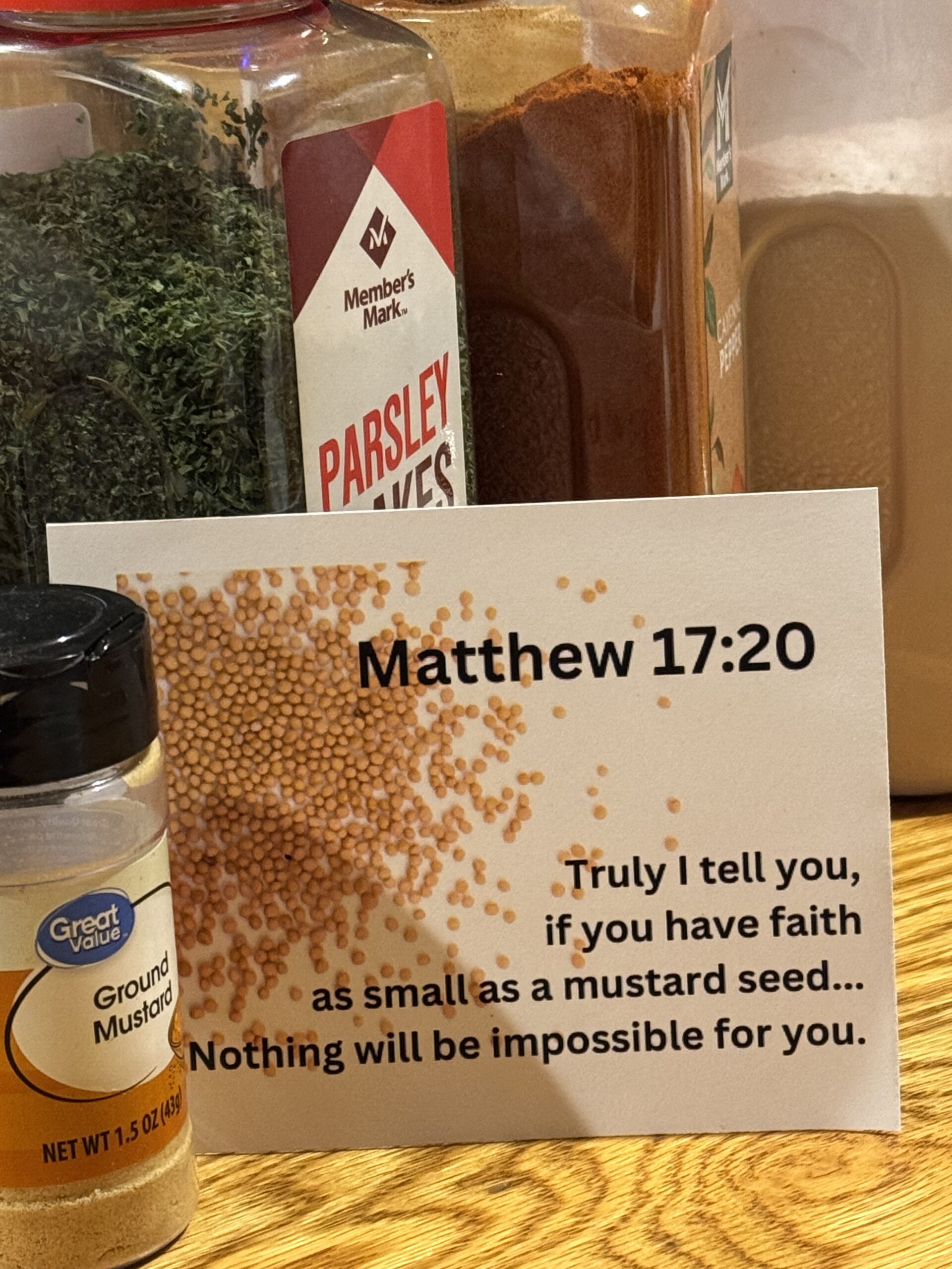 Matthew 17:20 Verse Kit