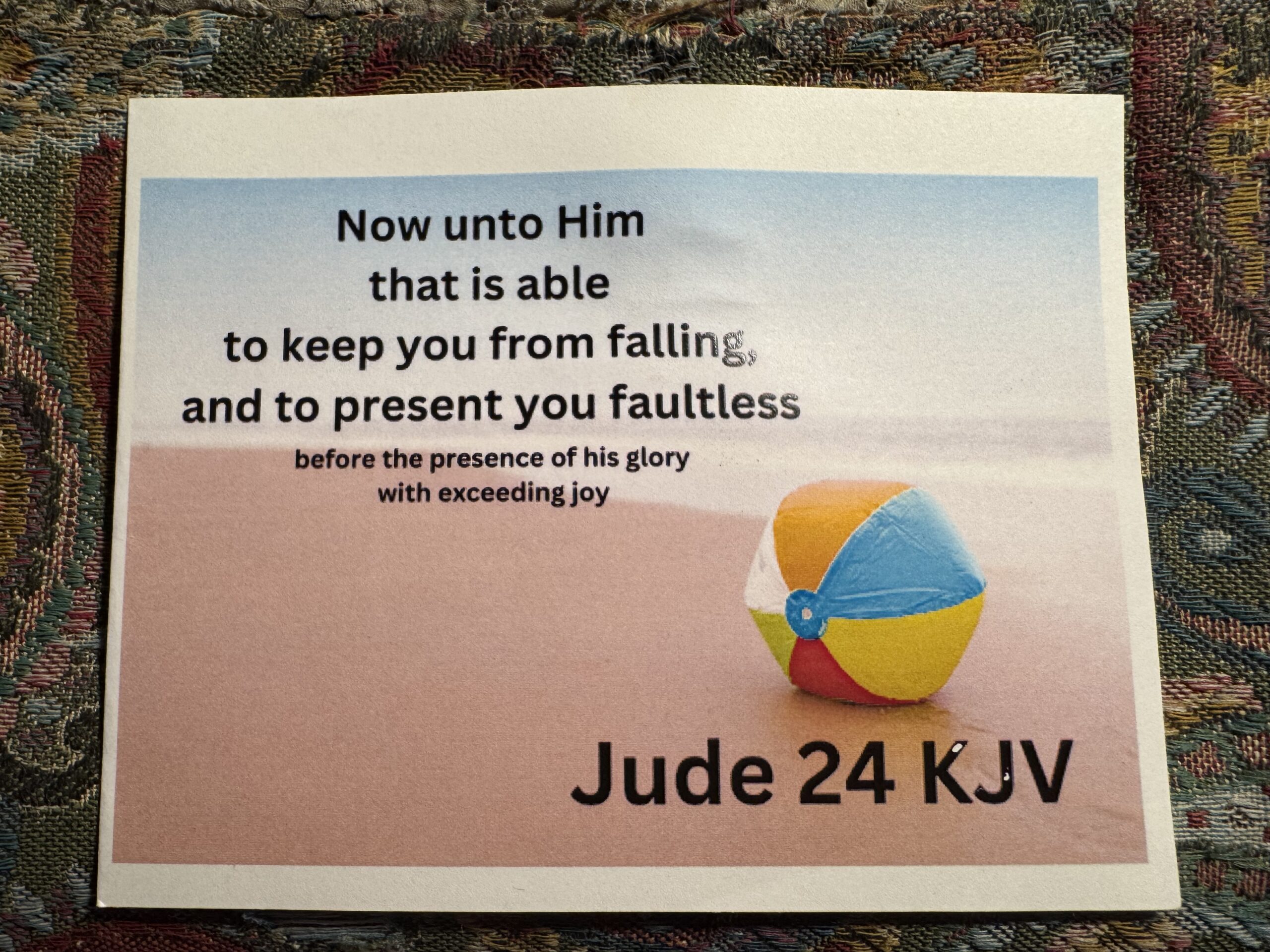 Jude 24 KJV Verse Kit