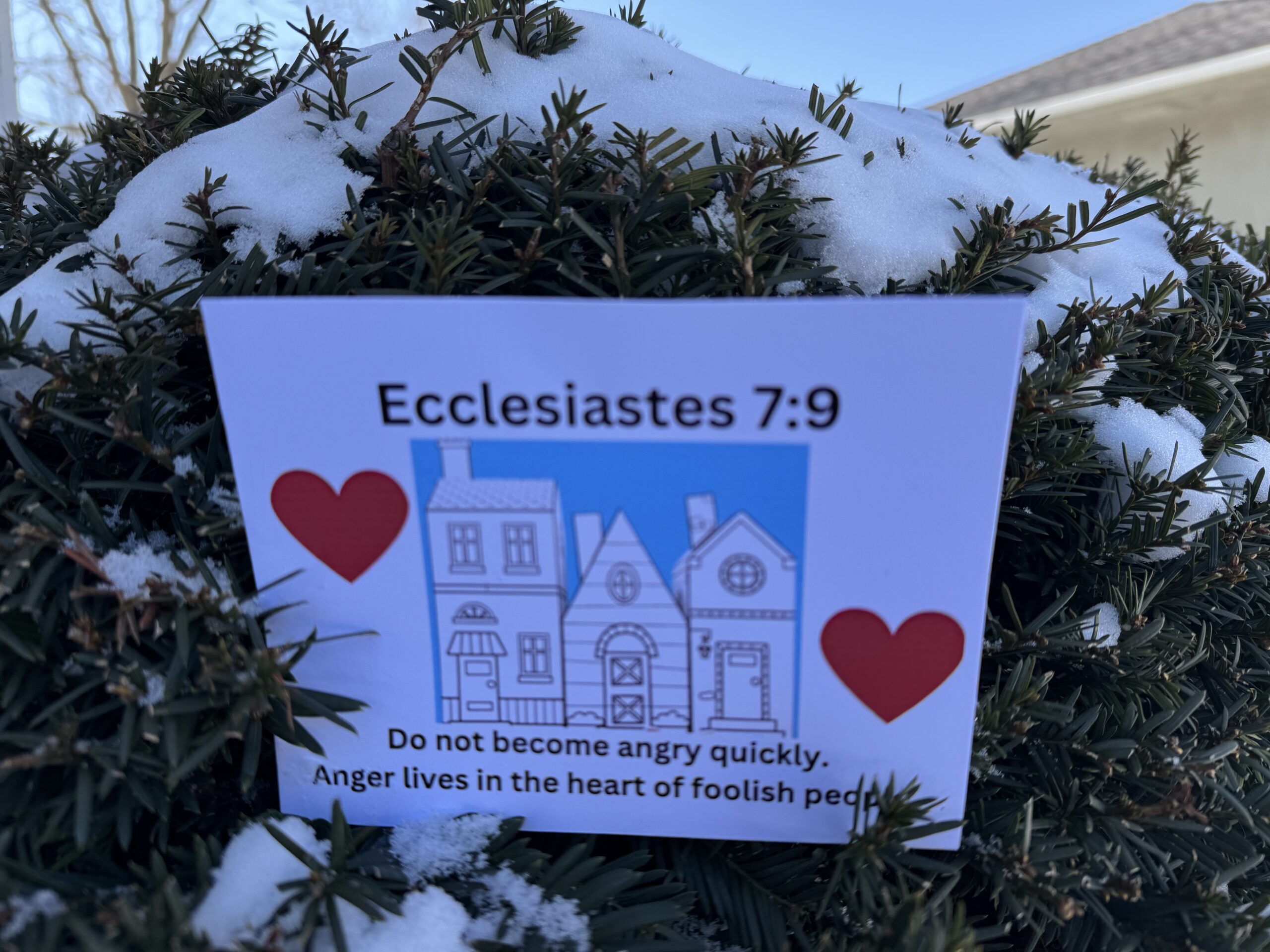 Ecclesiastes 7:9 Verse Kit