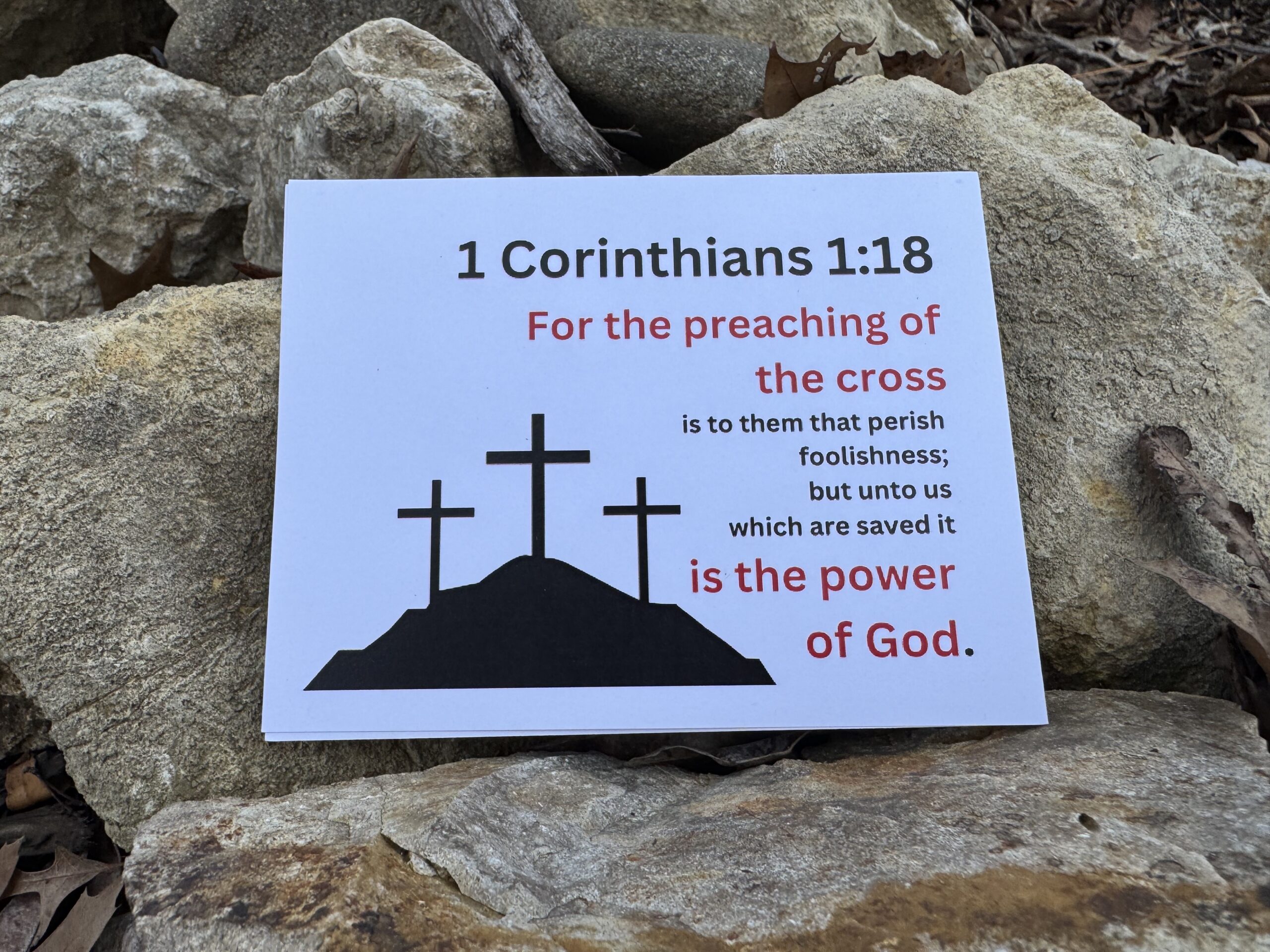 1 Corinthians 1:18 Verse Kit